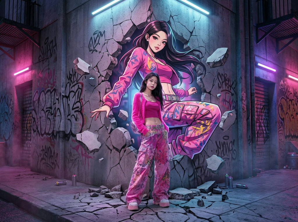 Giant Anime Wall after example