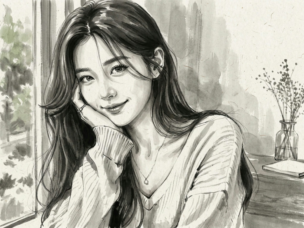 Ink Wash Masterpiece after example