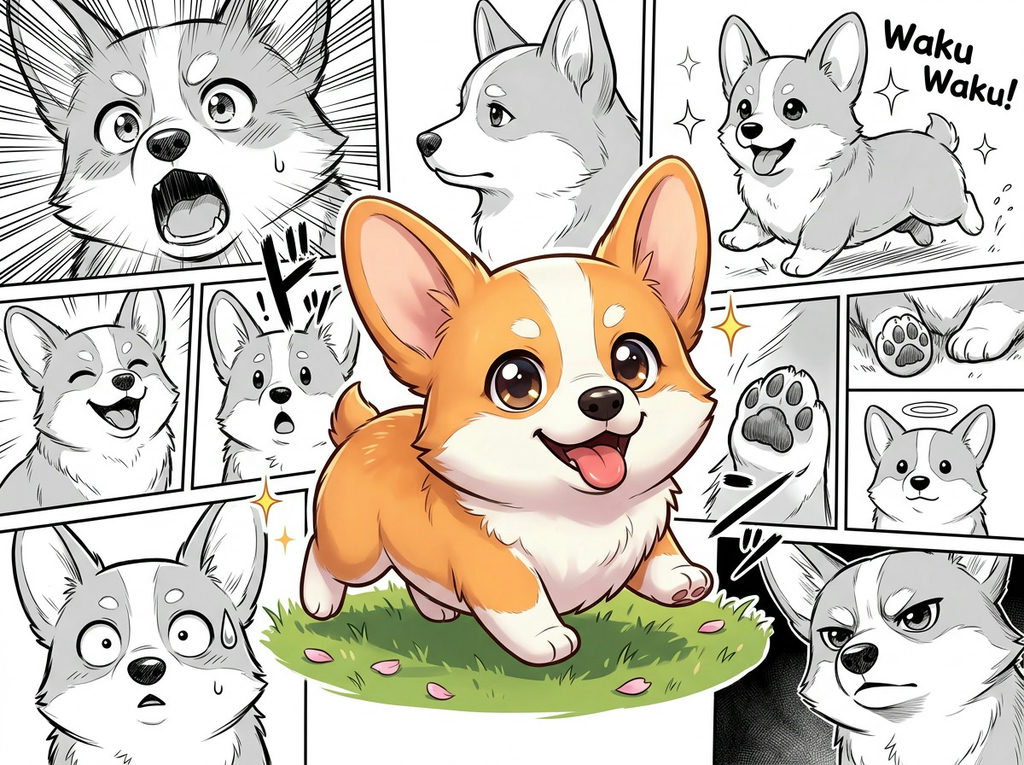 Manga Chibi Pop after example 3