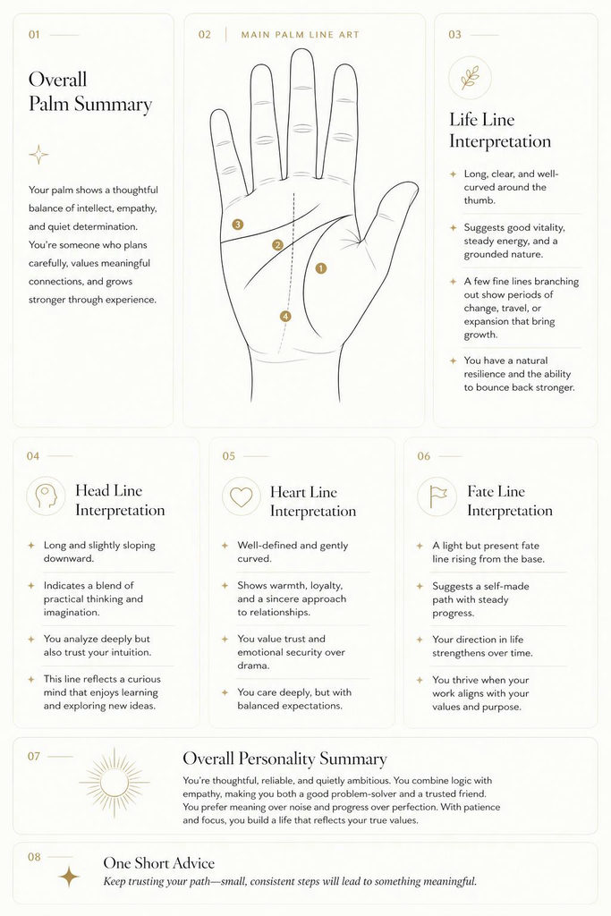 Premium Palm Reading after example